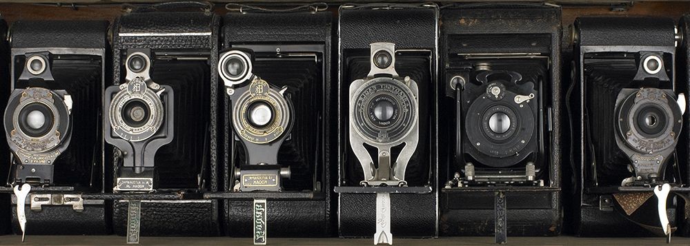 Vintage Camera Row