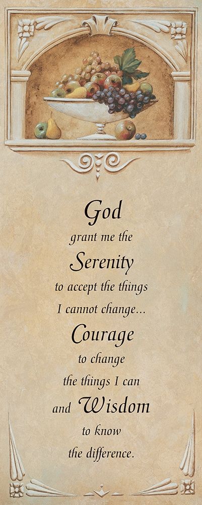Serenity Prayer