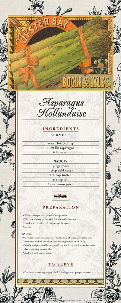 Asparagus Hollandaise