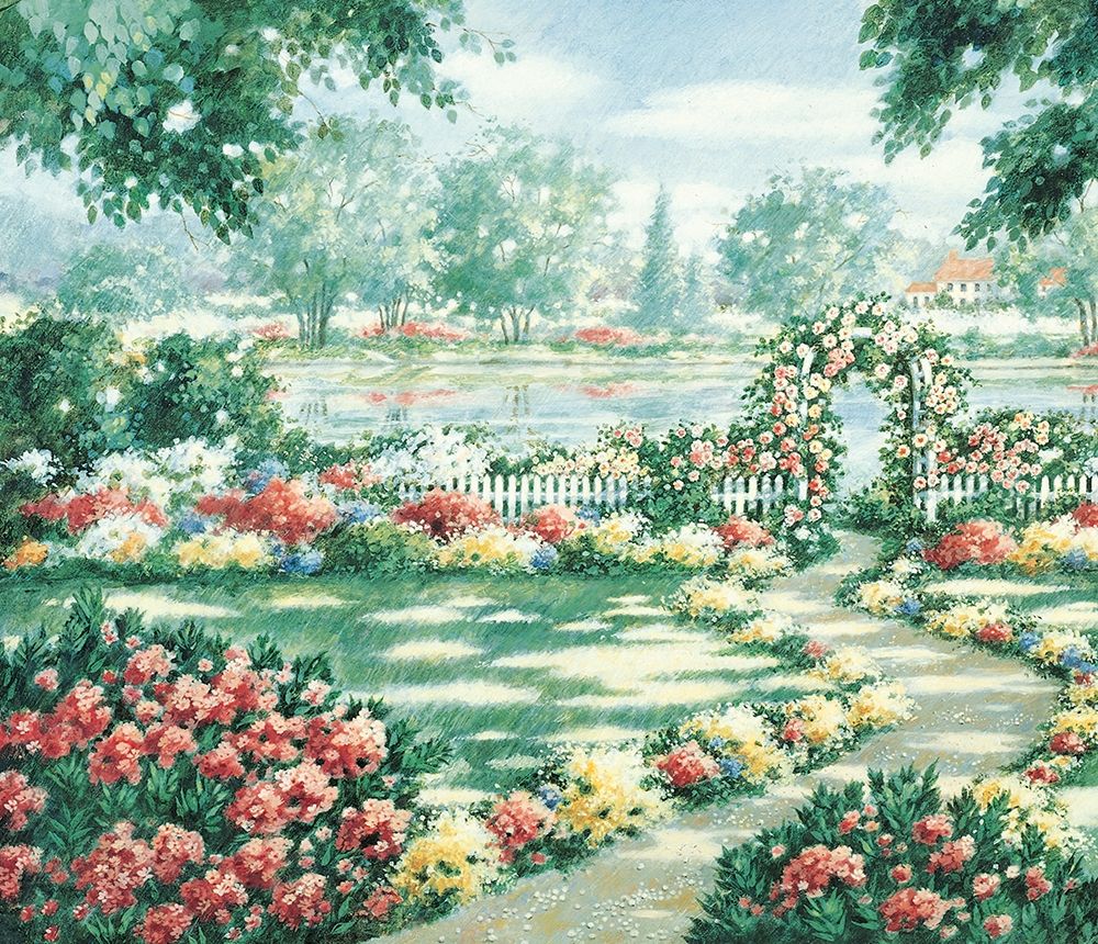 Garden by Lake