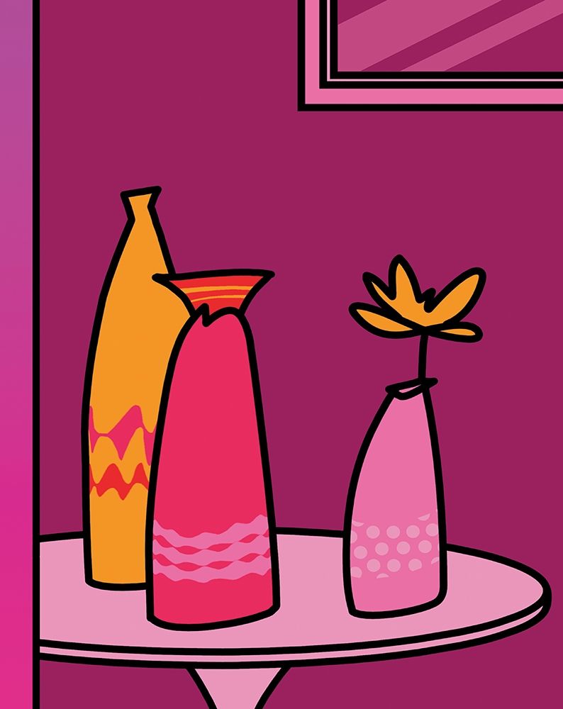 Colorful Vases I