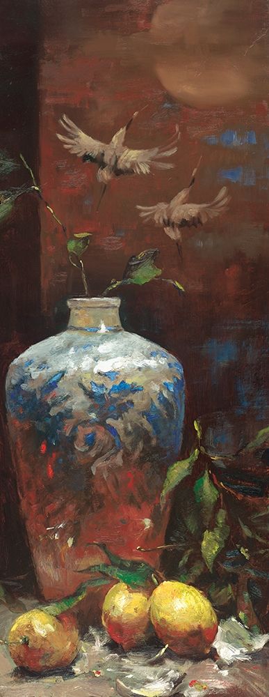 Oriental Vase Panel I