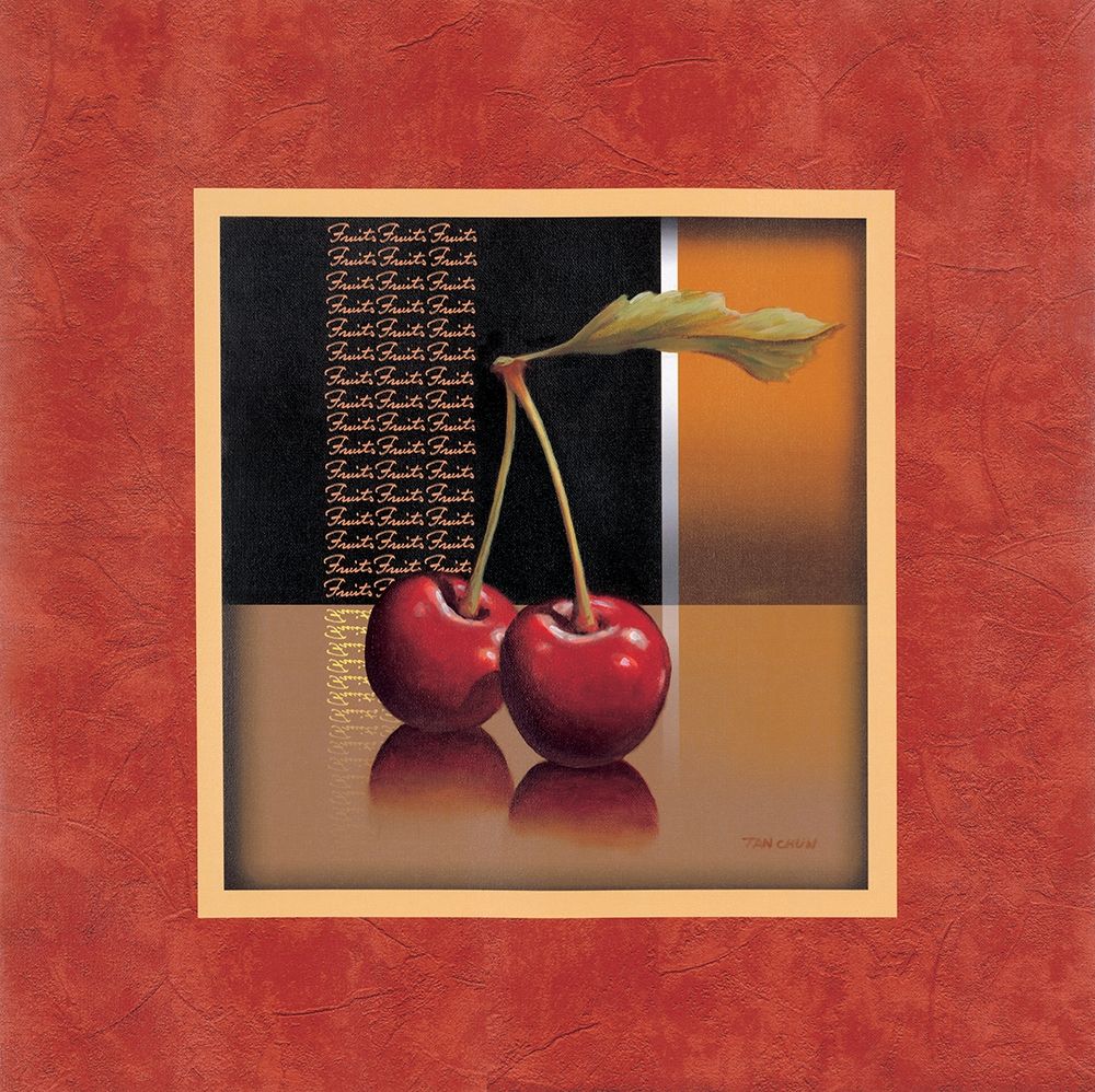 Cherry with Red Border