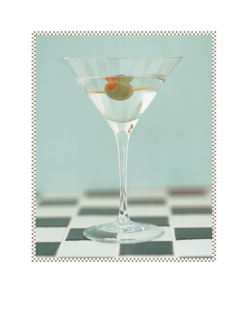Martini with nOlive Green