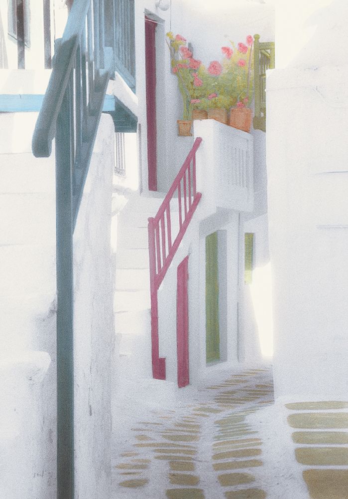 White Handrails