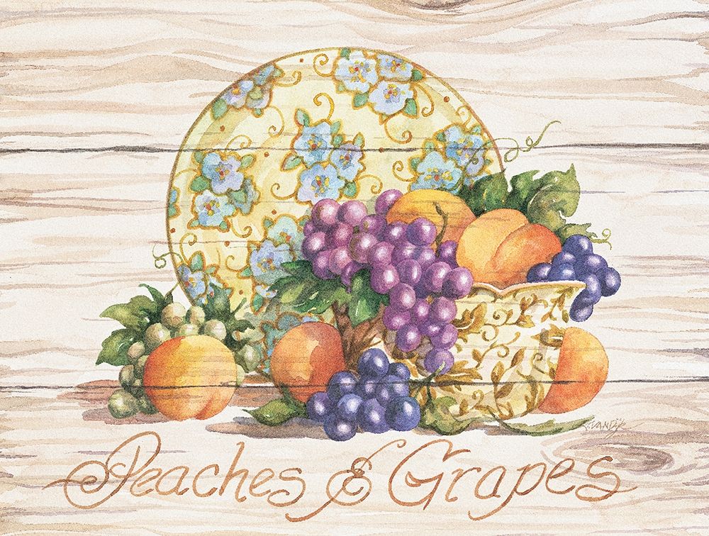 Peaches and Grapes