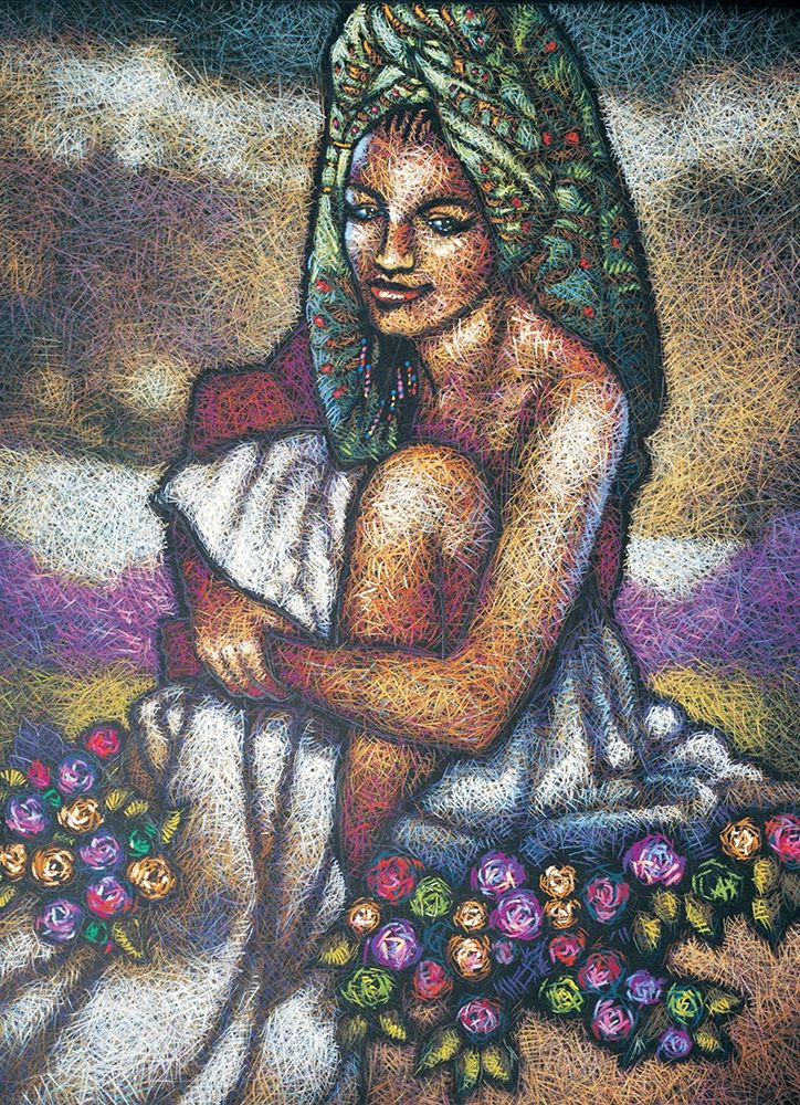 Nubian Lady Sitting I