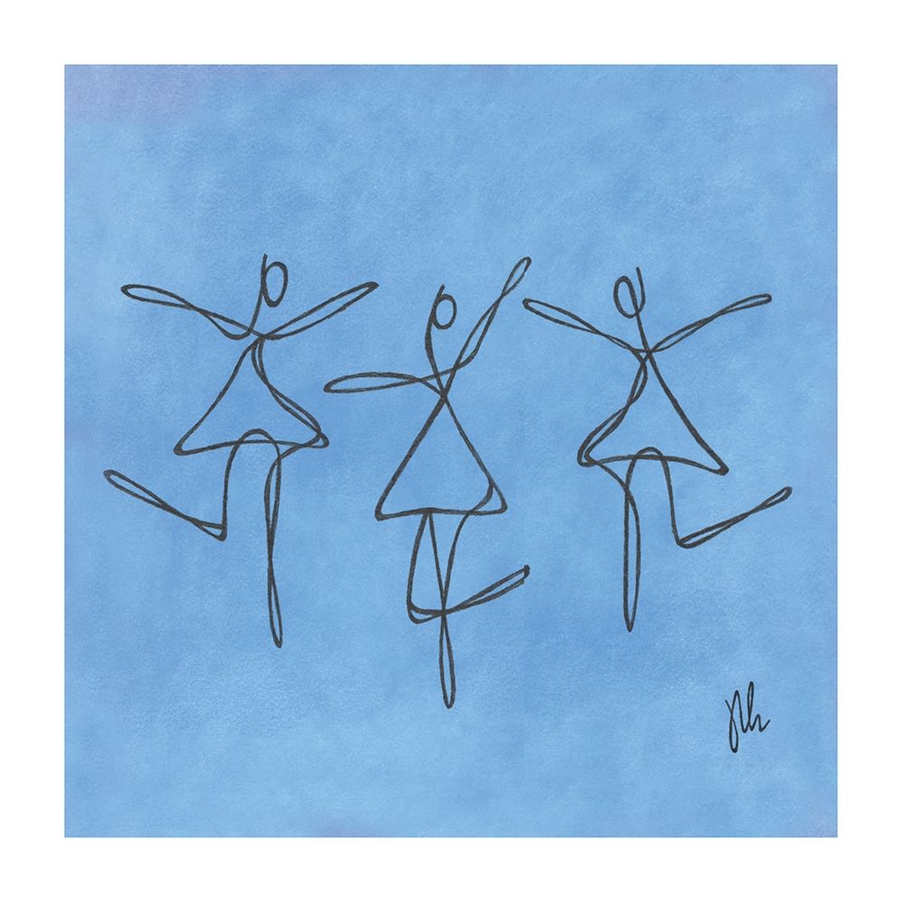 Blue Dancers