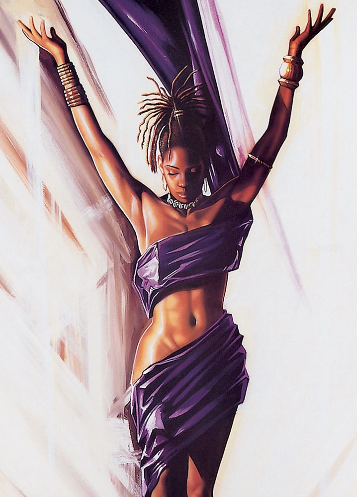 Purple Lady