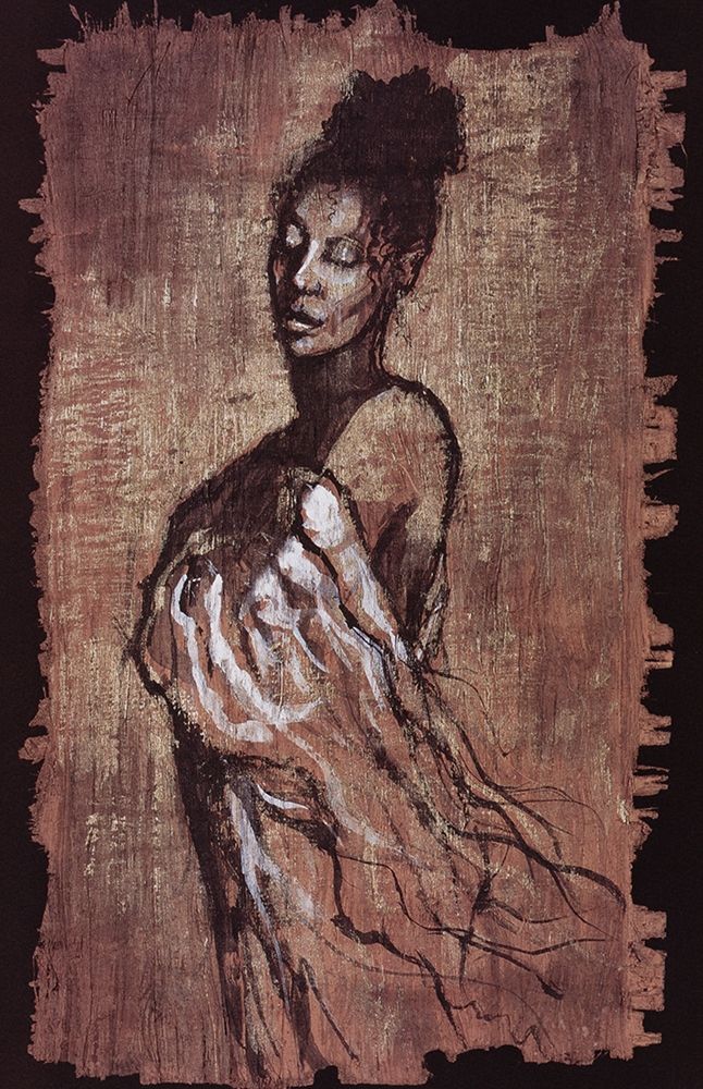 Woman and Towel