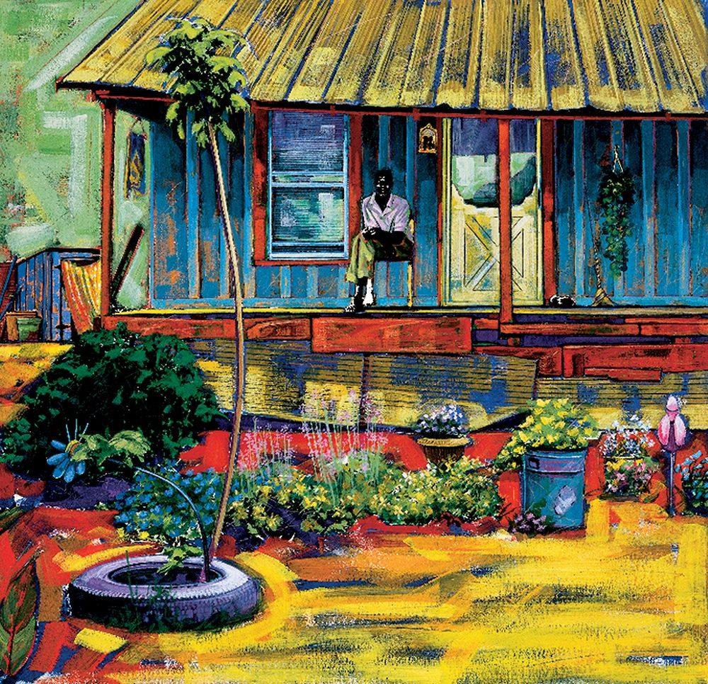 Palm Tree Porch
