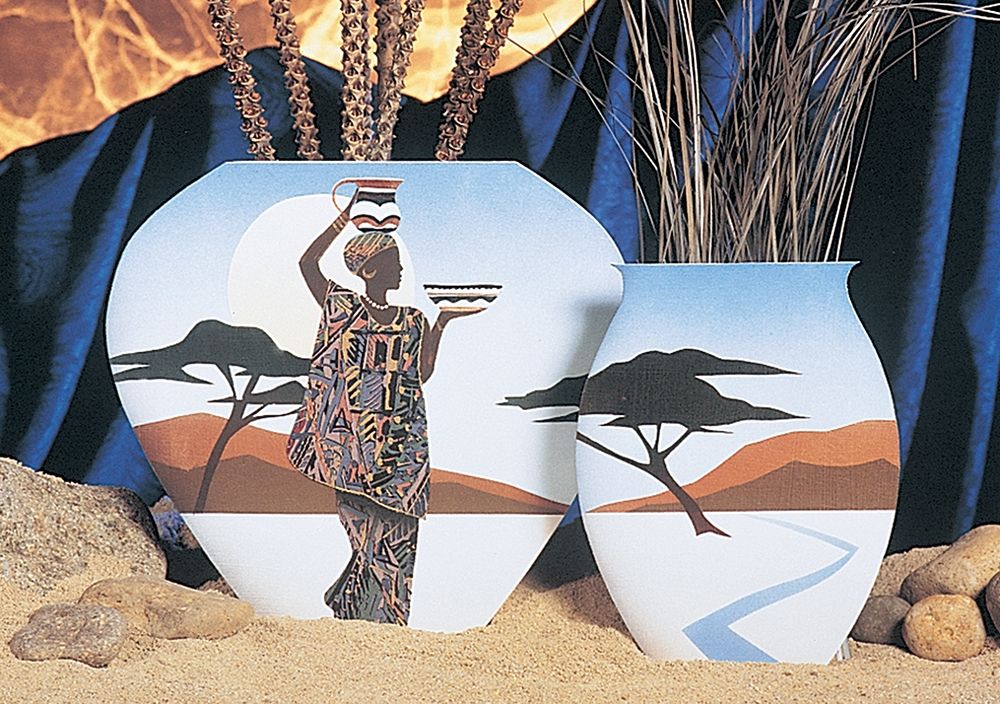 Woman on Vase
