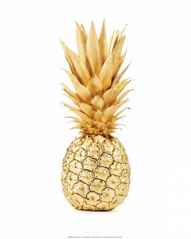 Gold pineapple
