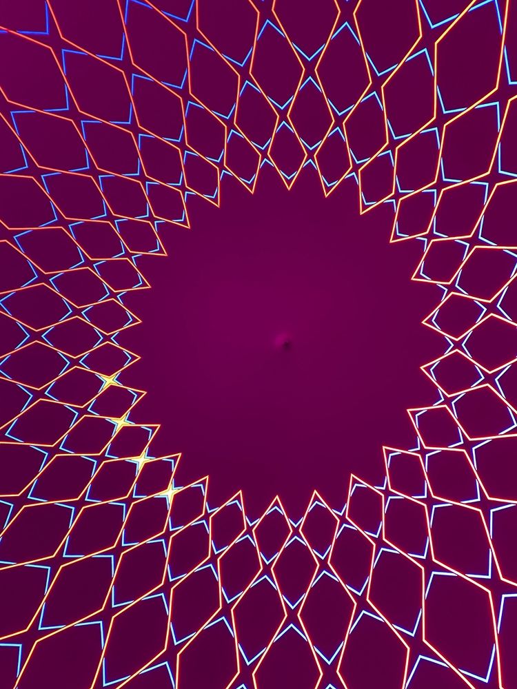 Purple Diamonds I