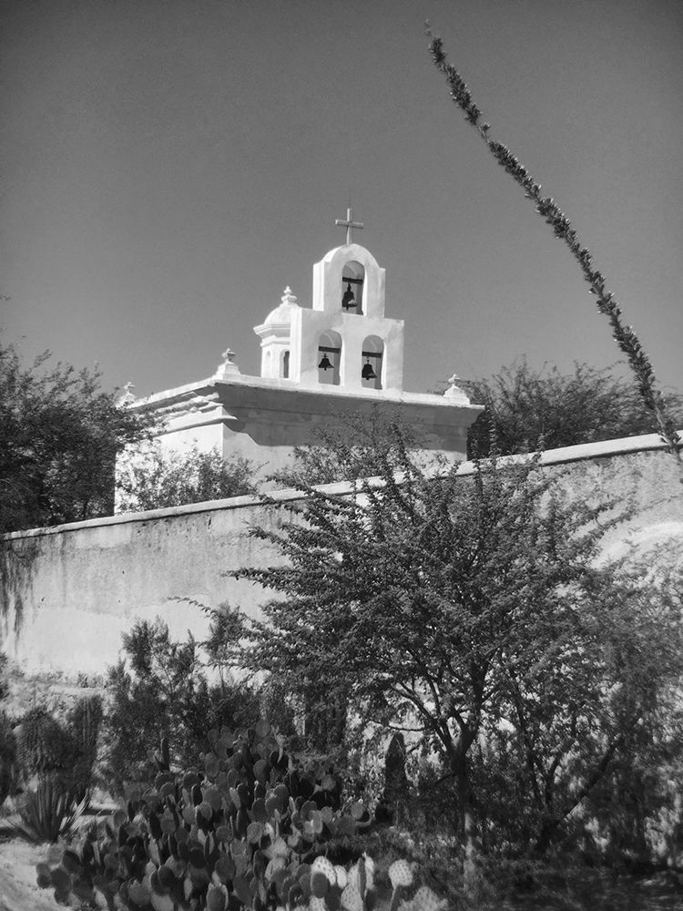 San Xavier Del Bac III BandW