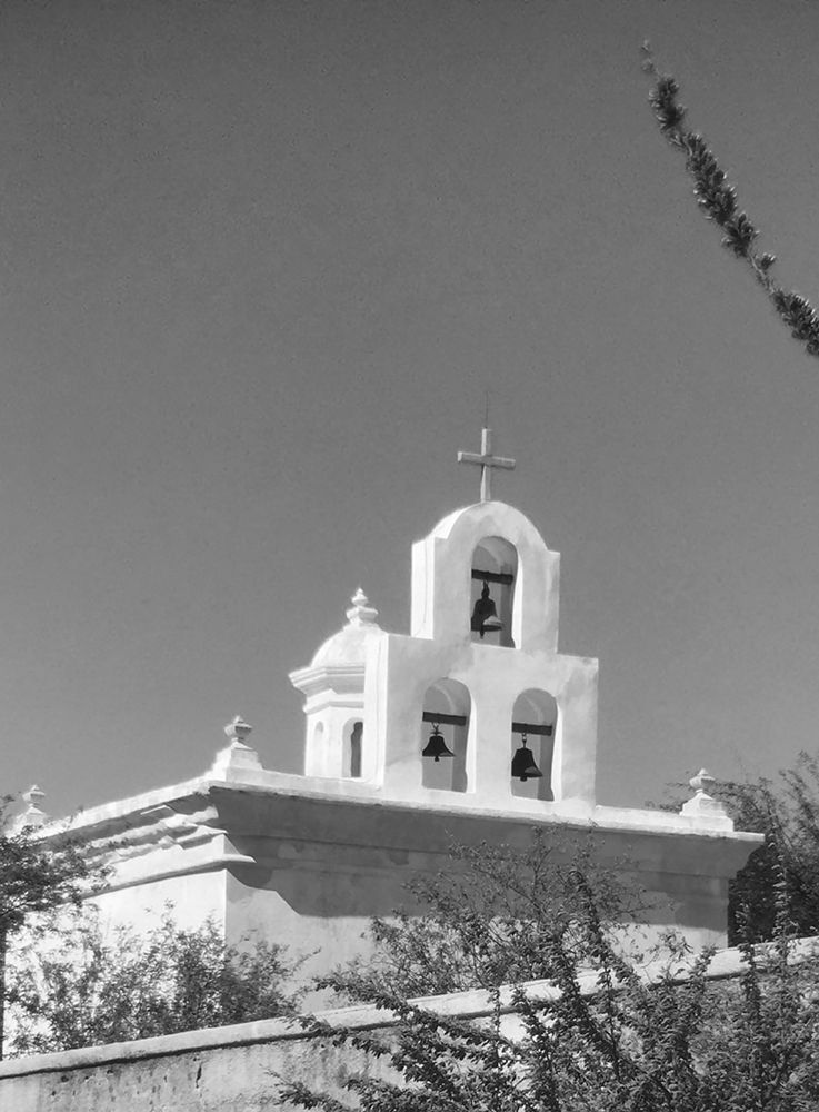 San Xavier Del Bac IV BandW