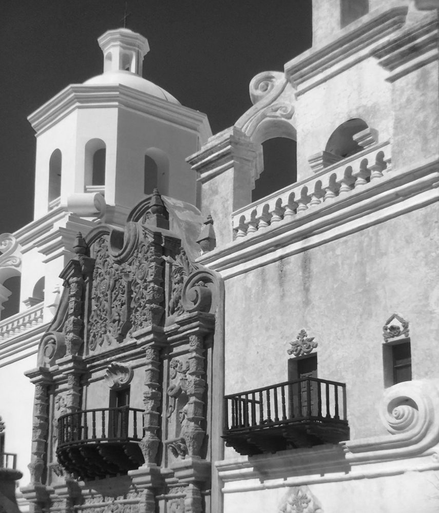 San Xavier Del Bac V BandW
