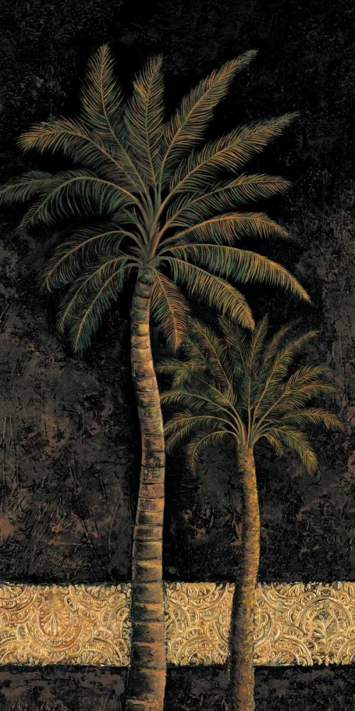 Dusk Palms II