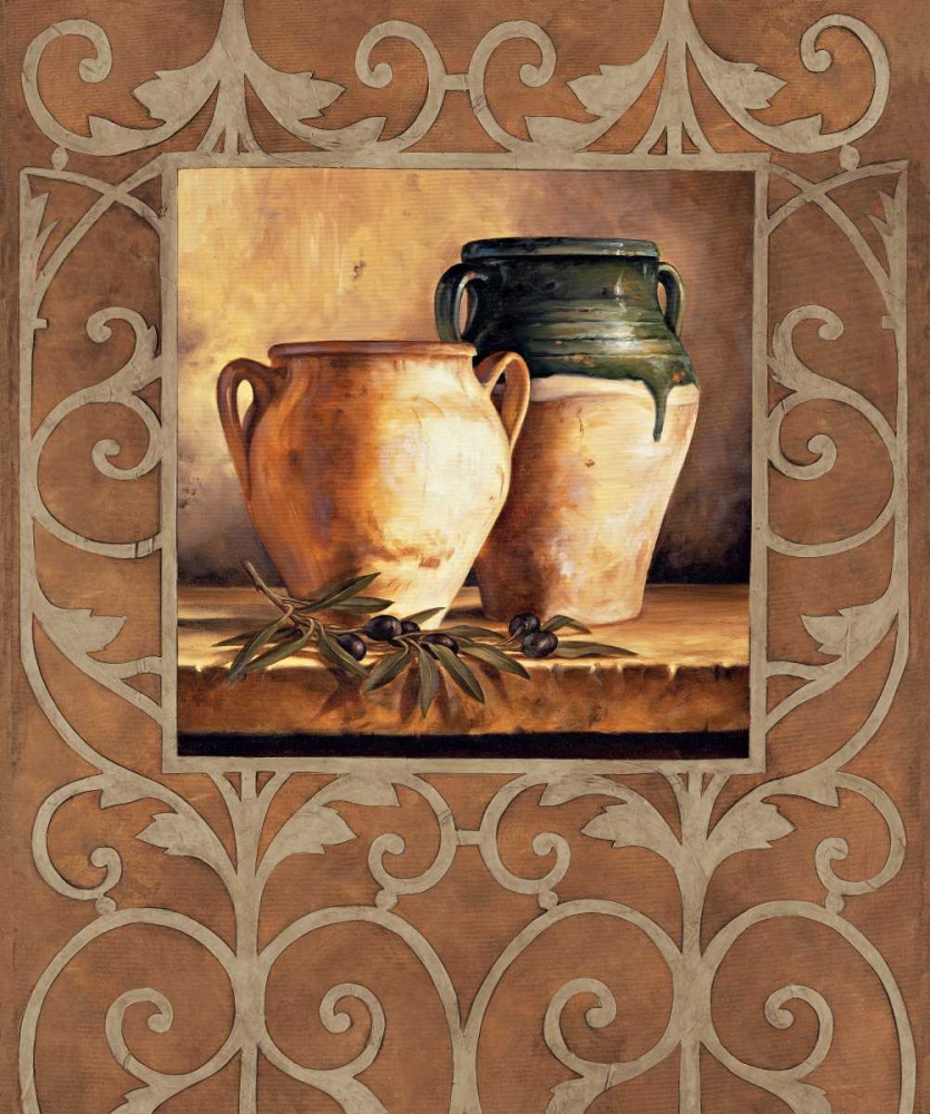 Vases with Olives