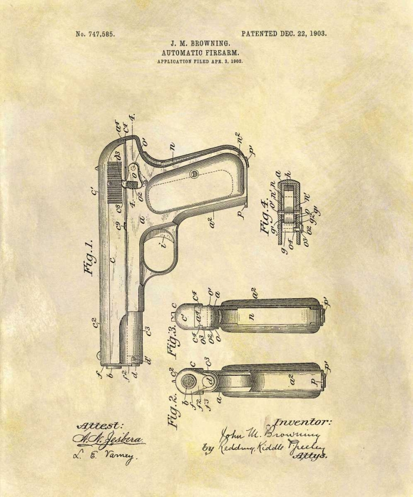 Automatic Firearm - 1902