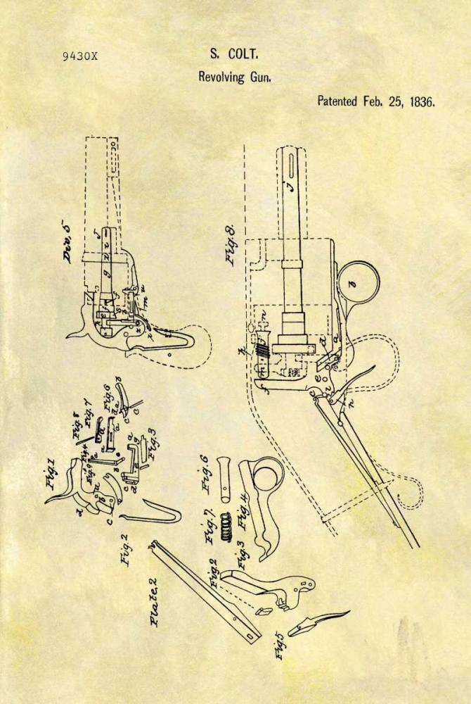 Colt-Revolving Gun - 1836