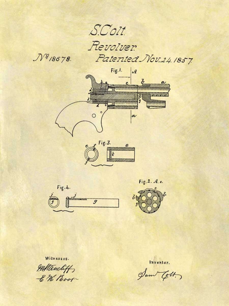 Colt Revolver - 1857