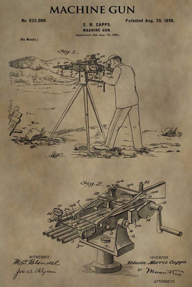 Machine Gun - 1899