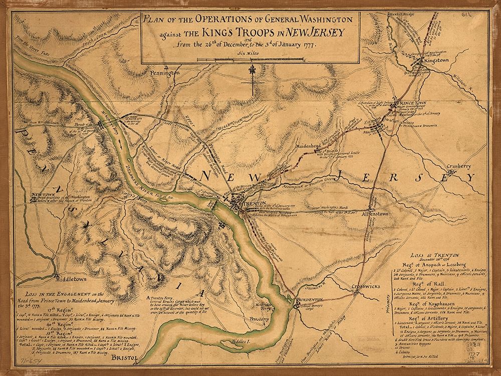 Plan of the operations - Gener