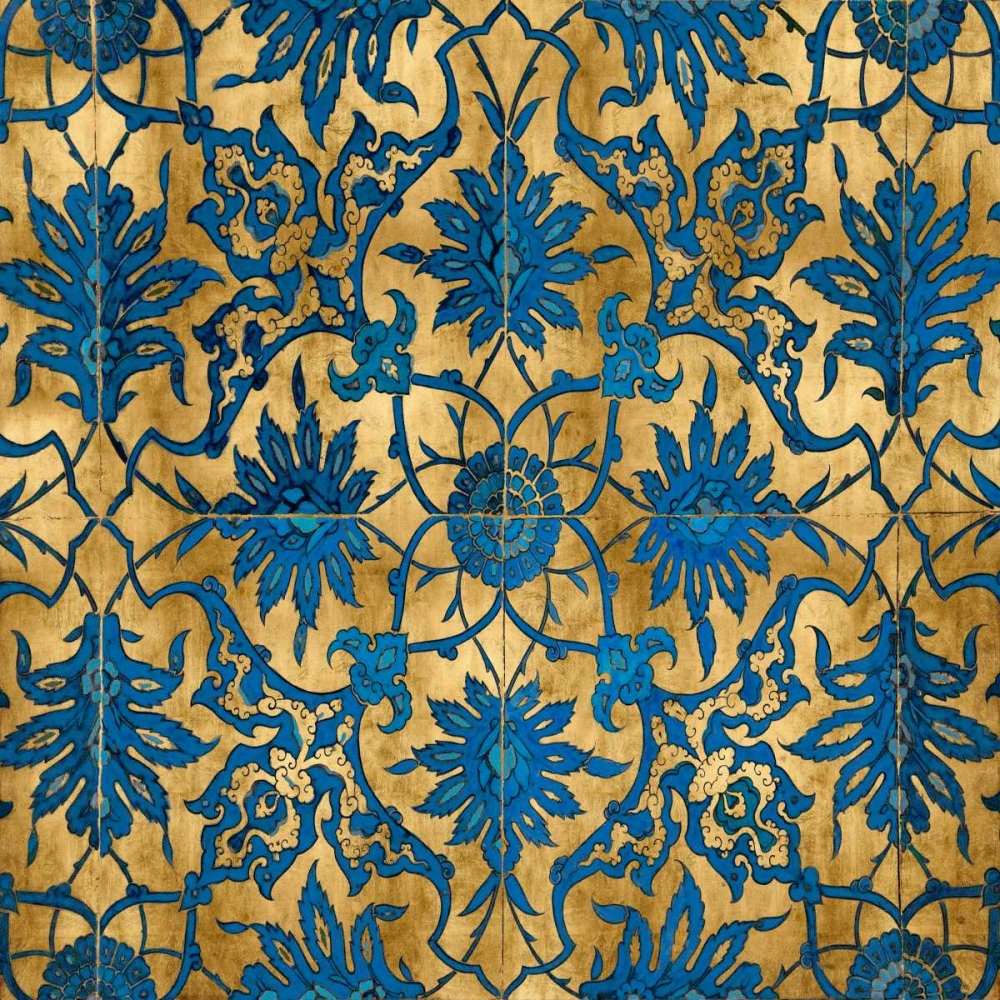Ornate In Gold and Blue