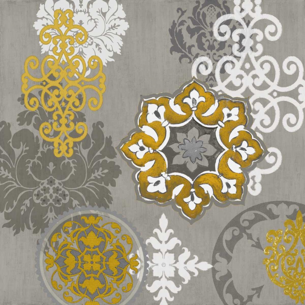 Decorative Ornaments In Gold I