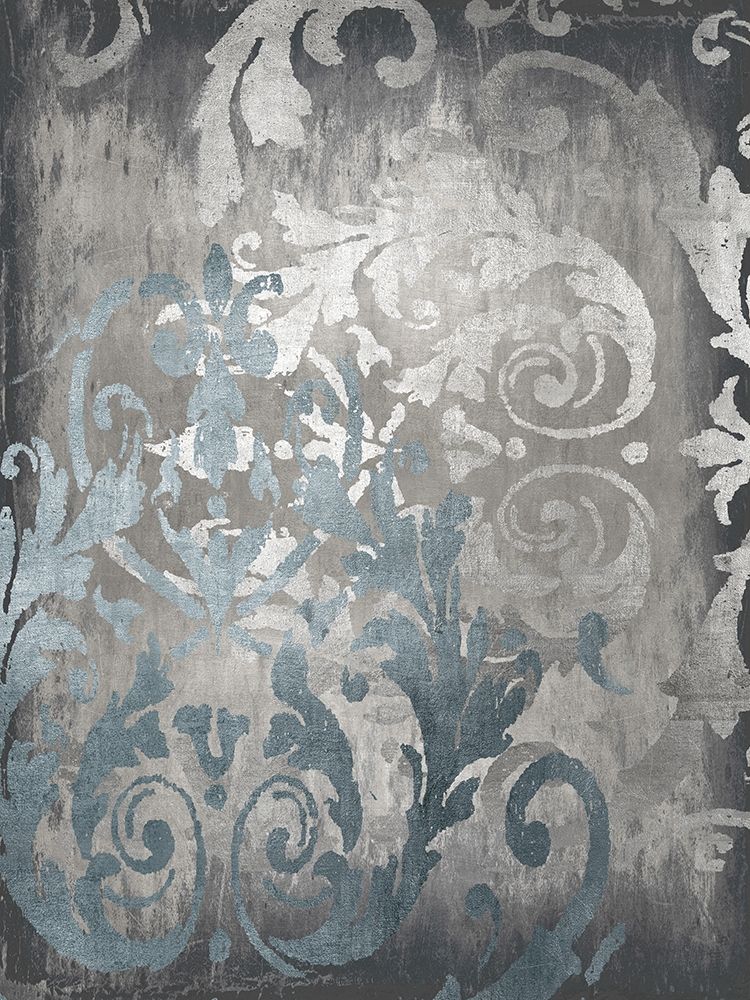 Damask in Silver II