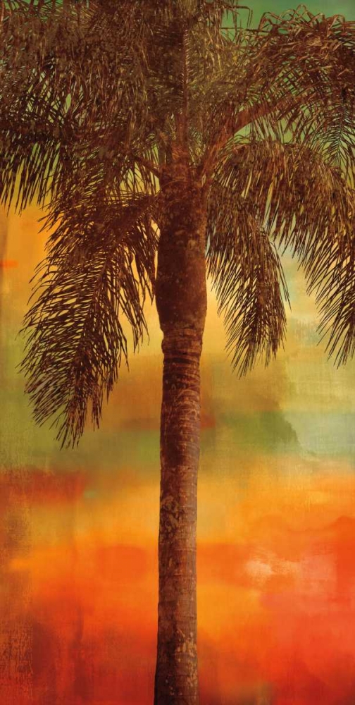 Sunset Palms I