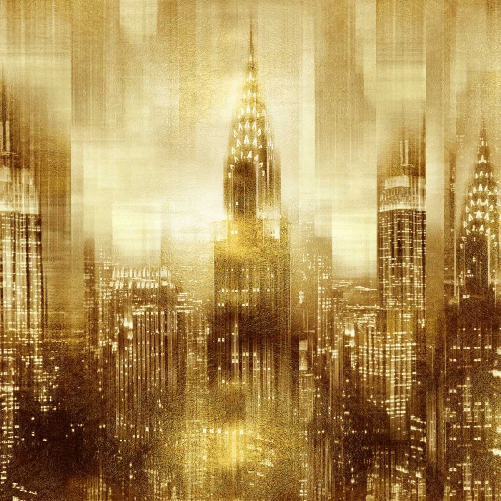 NYC - Reflections in Gold I