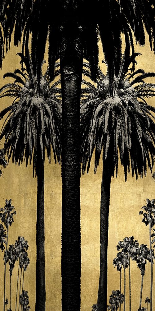 Palms with Gold I