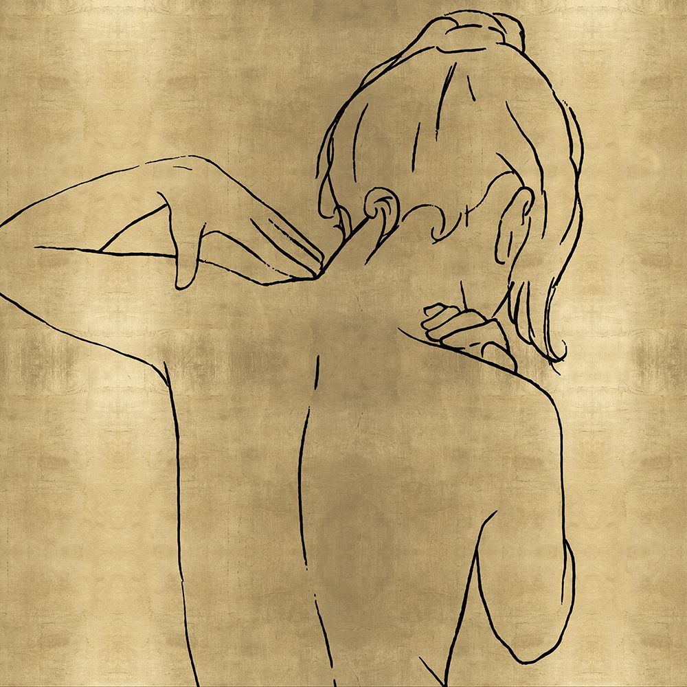 Female Figure Gold II