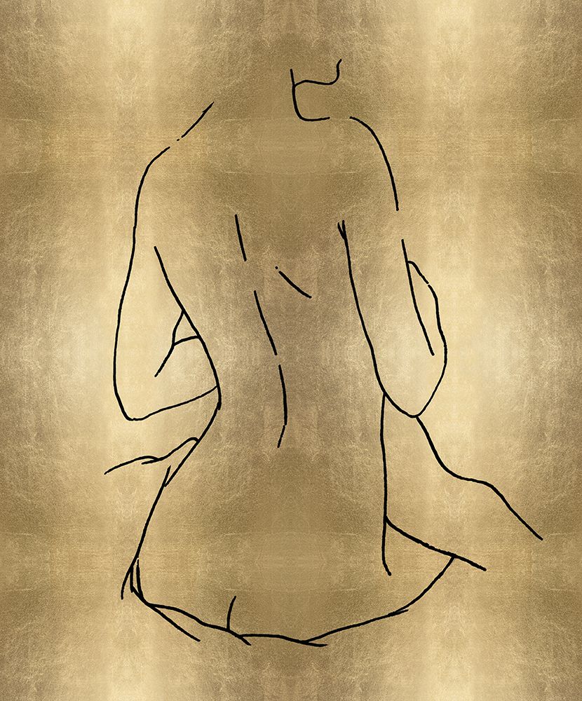 Female Figure Gold III