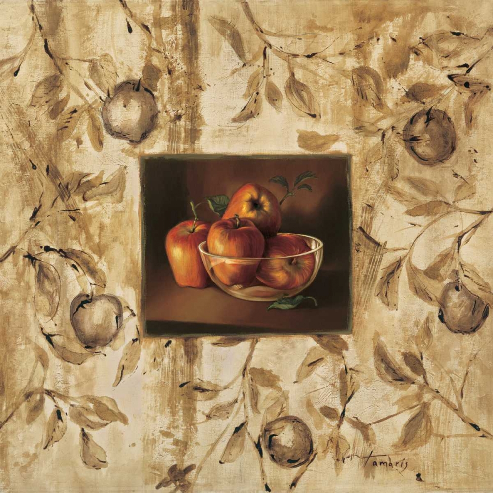 Manzanas en la mesa