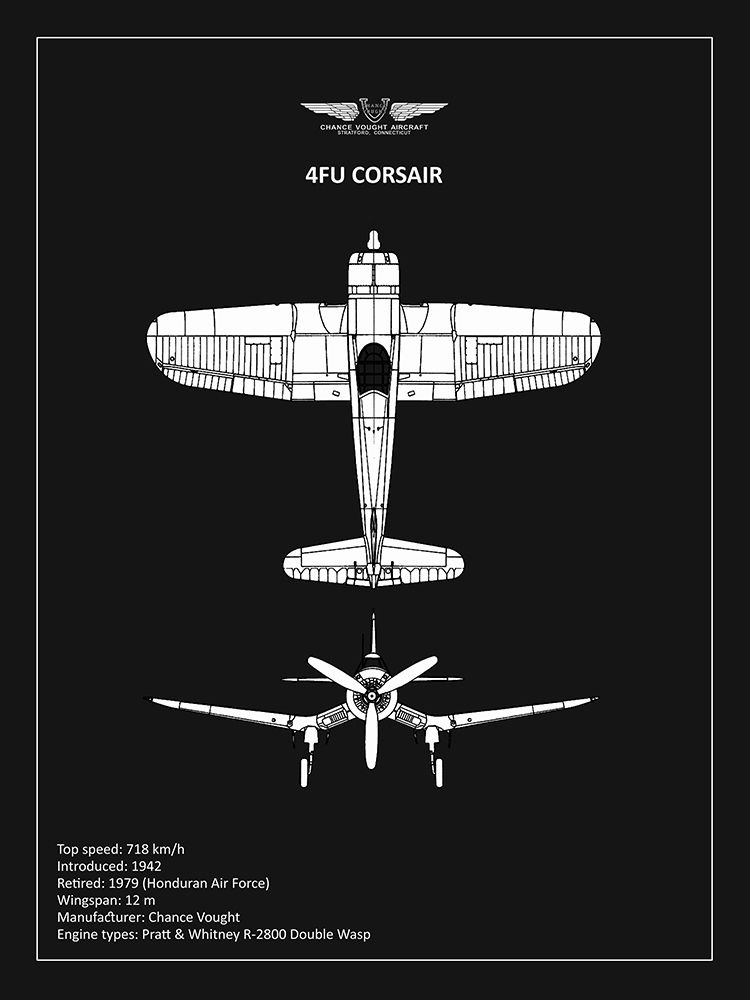 BP CV F4U-Corsair Black