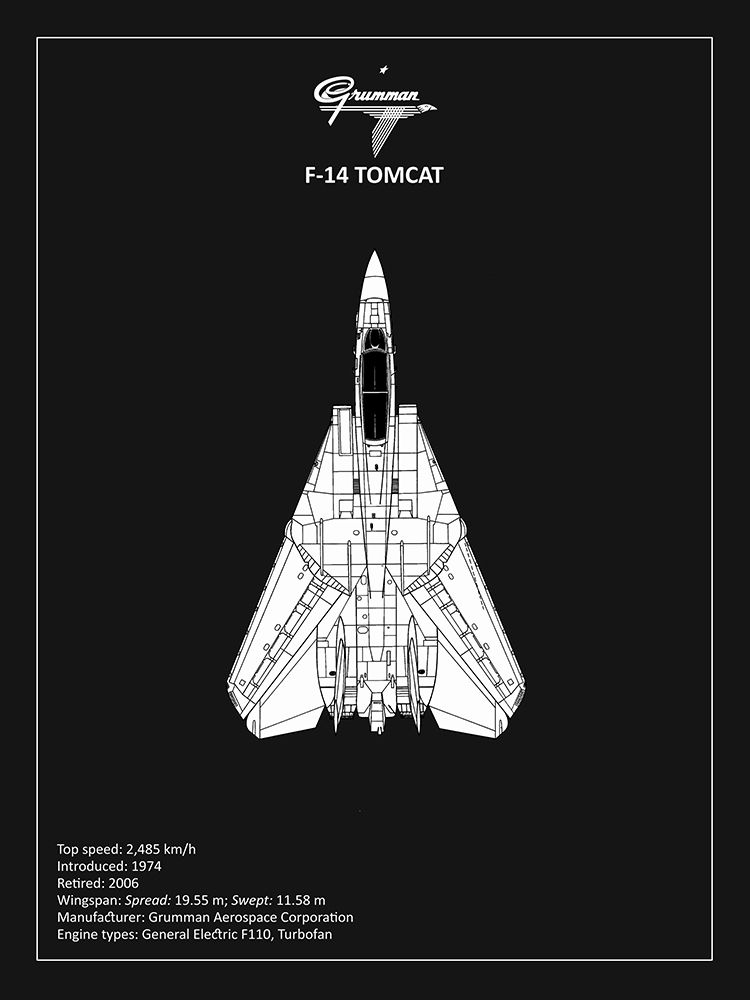 BP F-14-Tomcat Black
