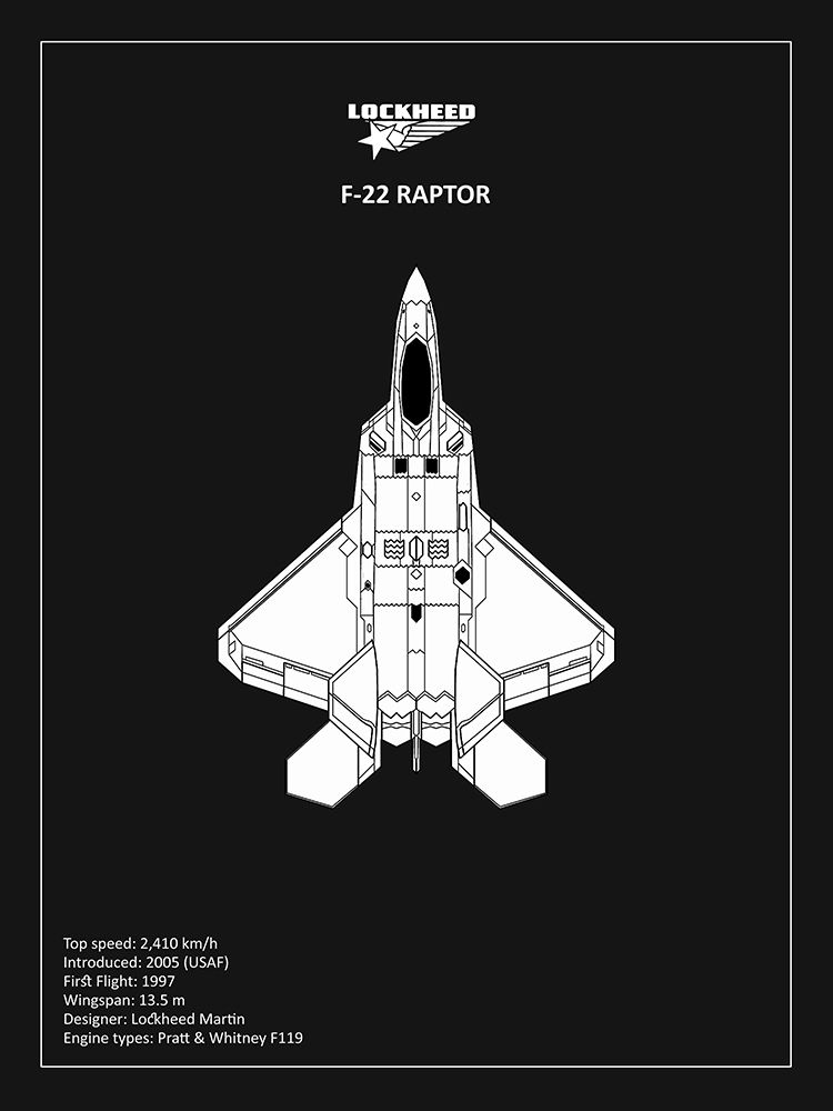 BP LOCKHEED F117 Nighthawk Black