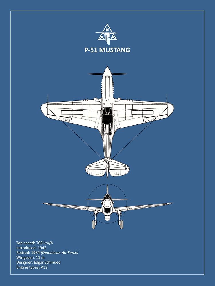 BP P-51 Mustang