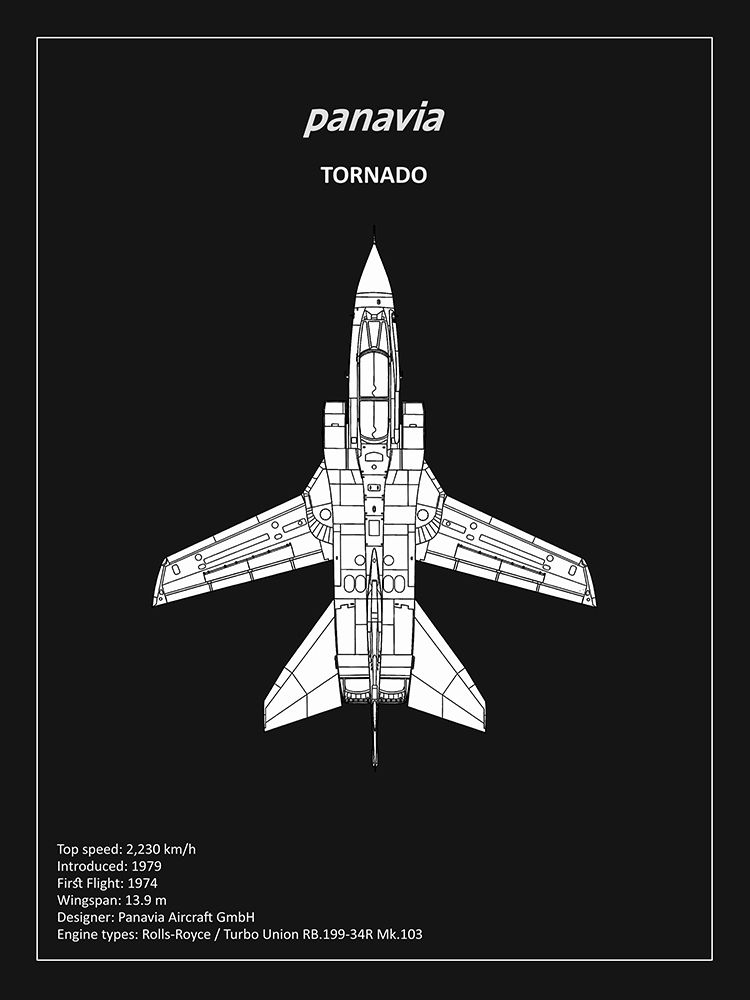 BP Panavia Tornado Black