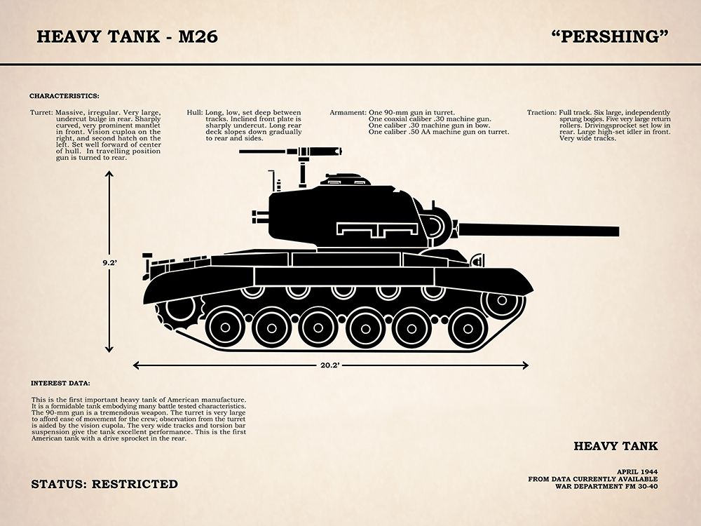 M26 Pershing Tank