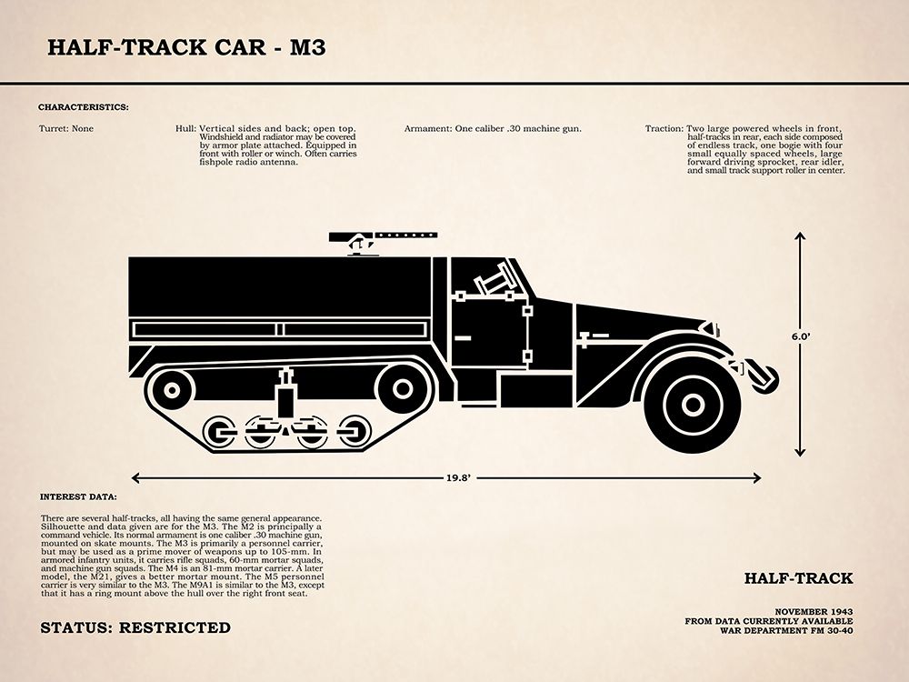 M3 Half Track Car