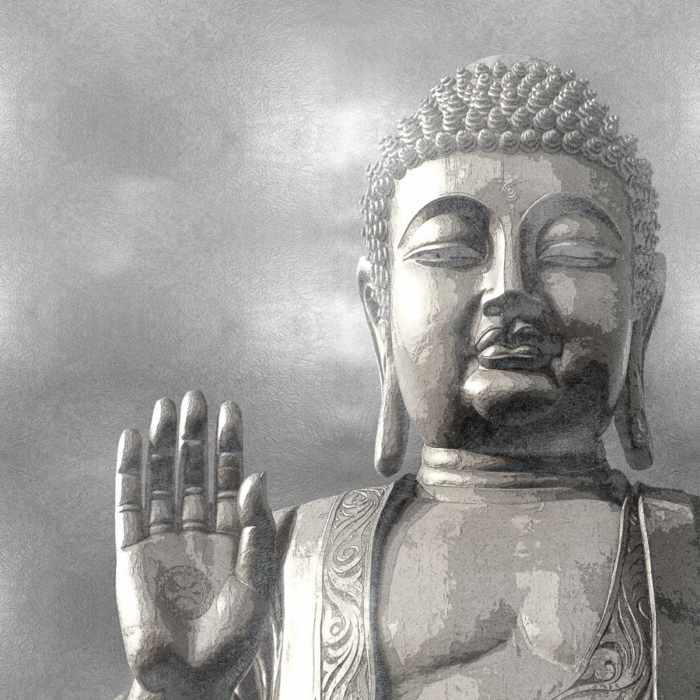 Silver Buddha