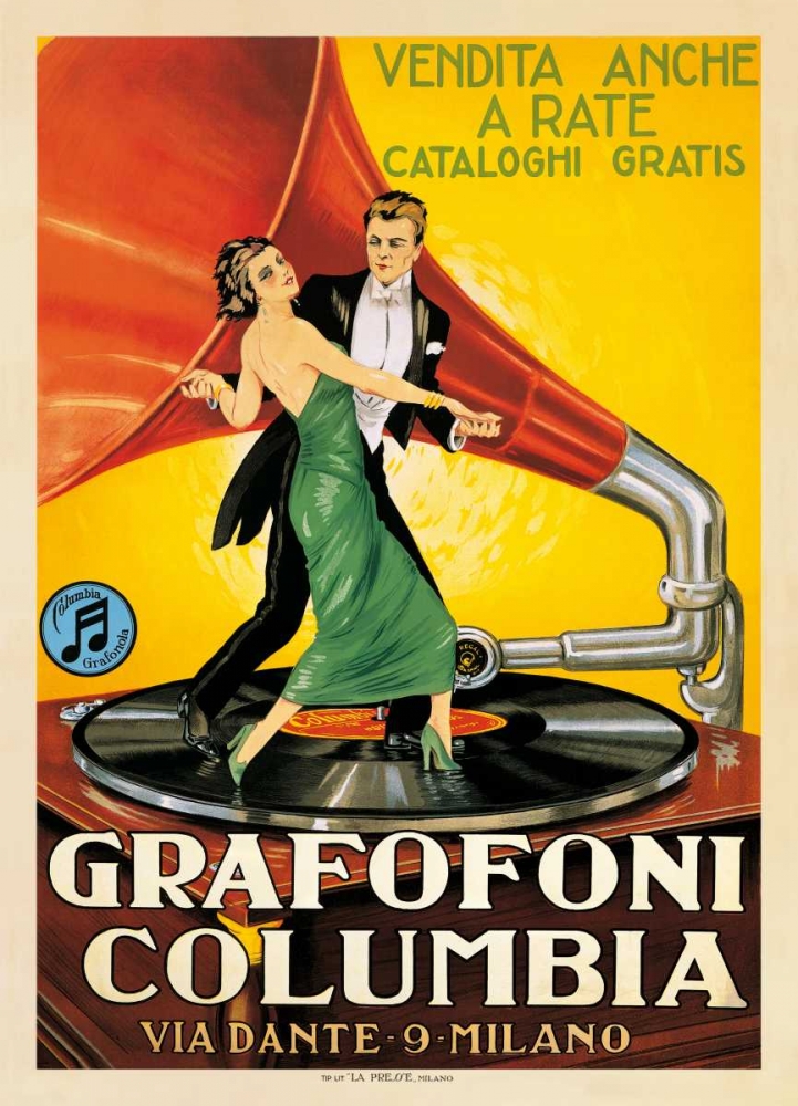 Grafofoni Columbia-1920 ca