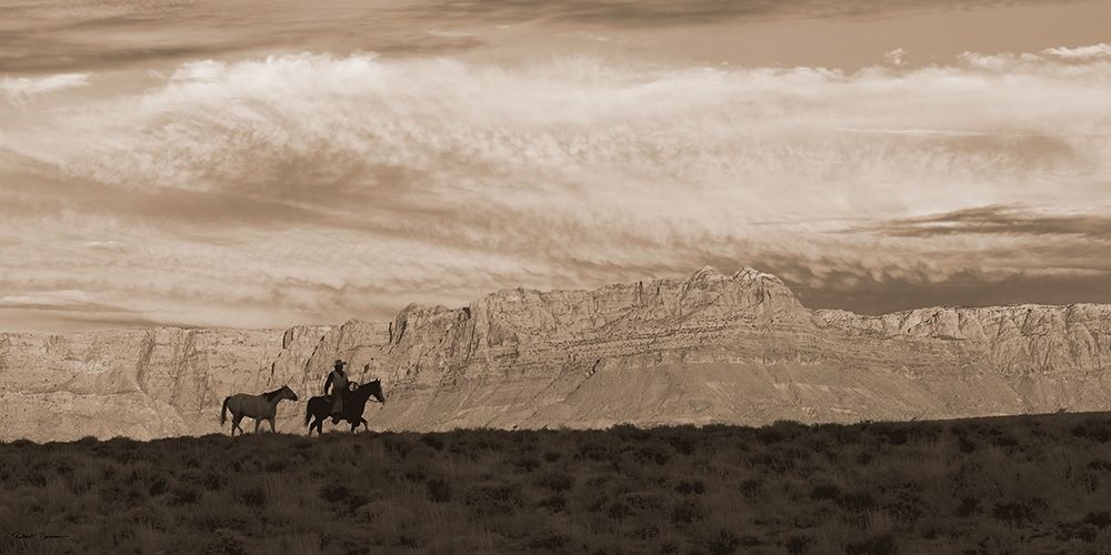 Trailing Home ~ Sepia