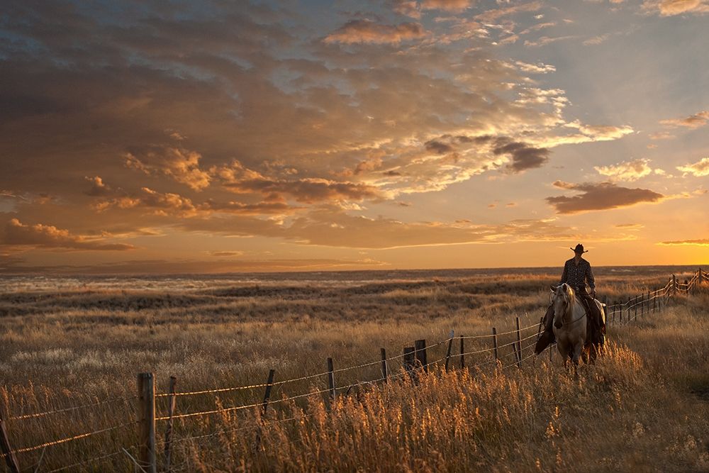Sunset on the Prairie
