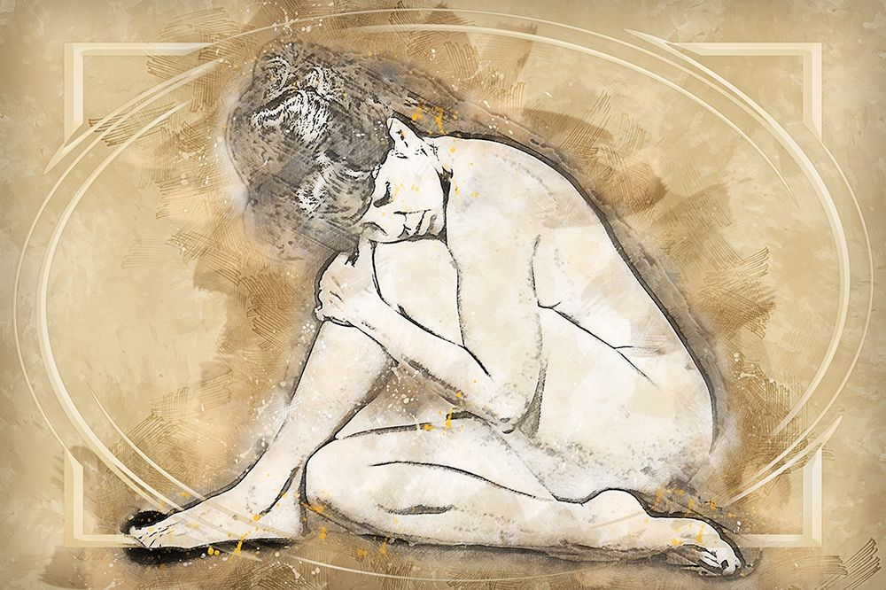 Vintage Naked Pose II