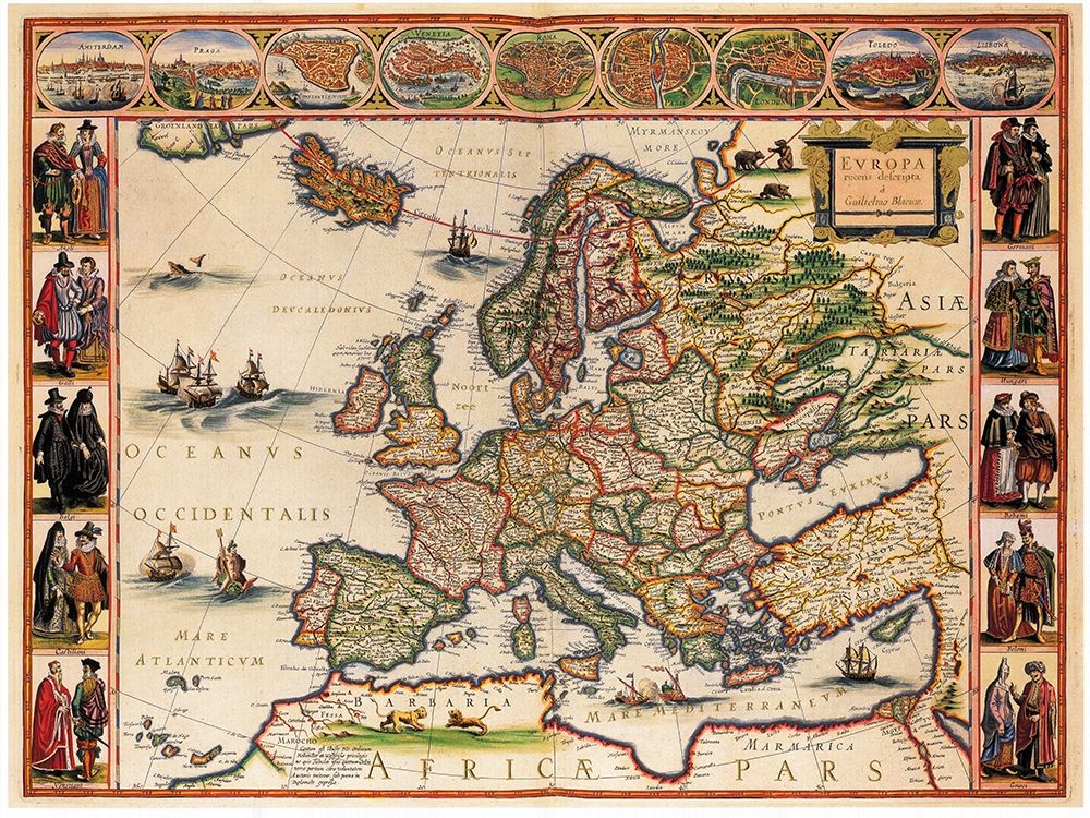 Blaeuw Europa Atlas